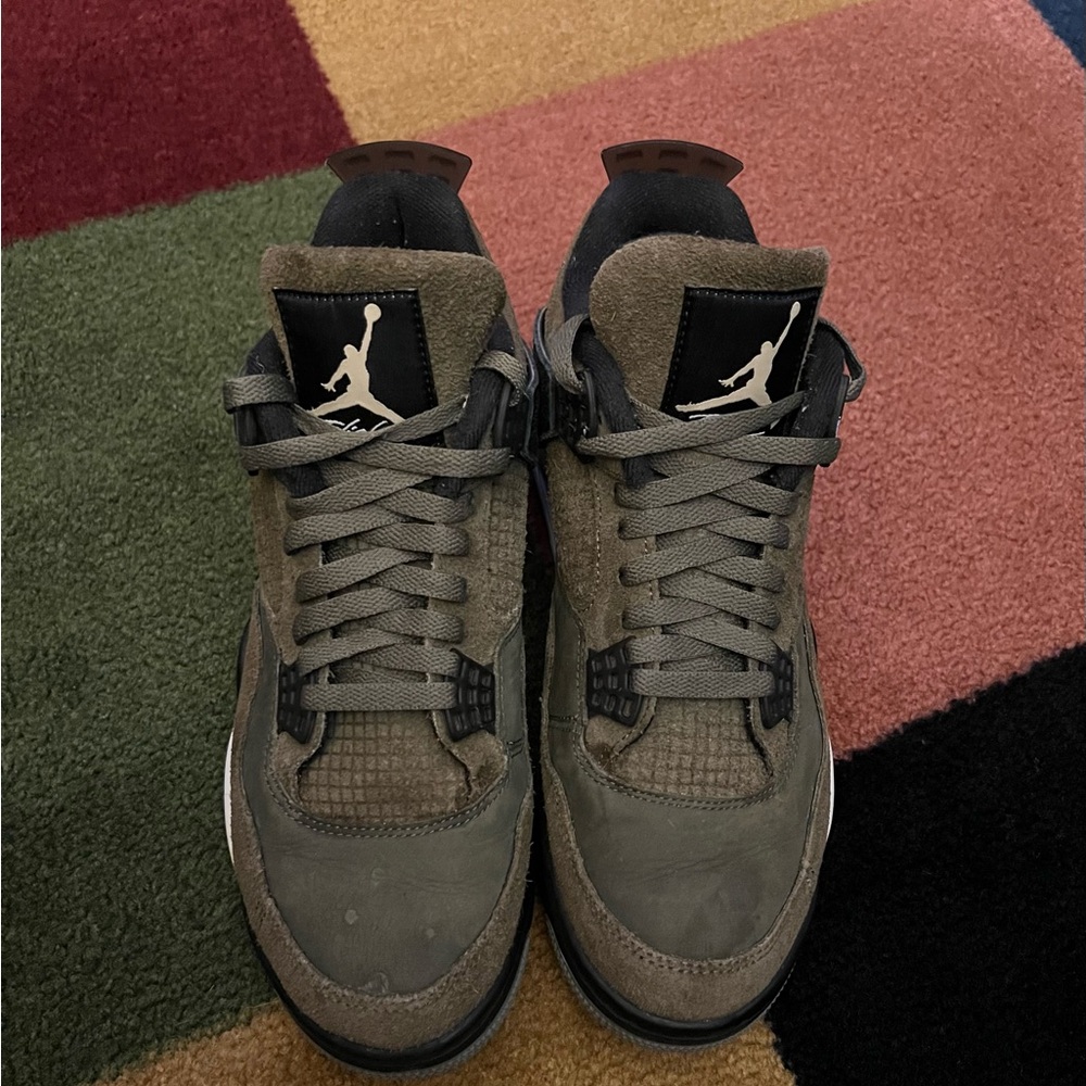 Jordan Men's Khaki and Black Sneakers